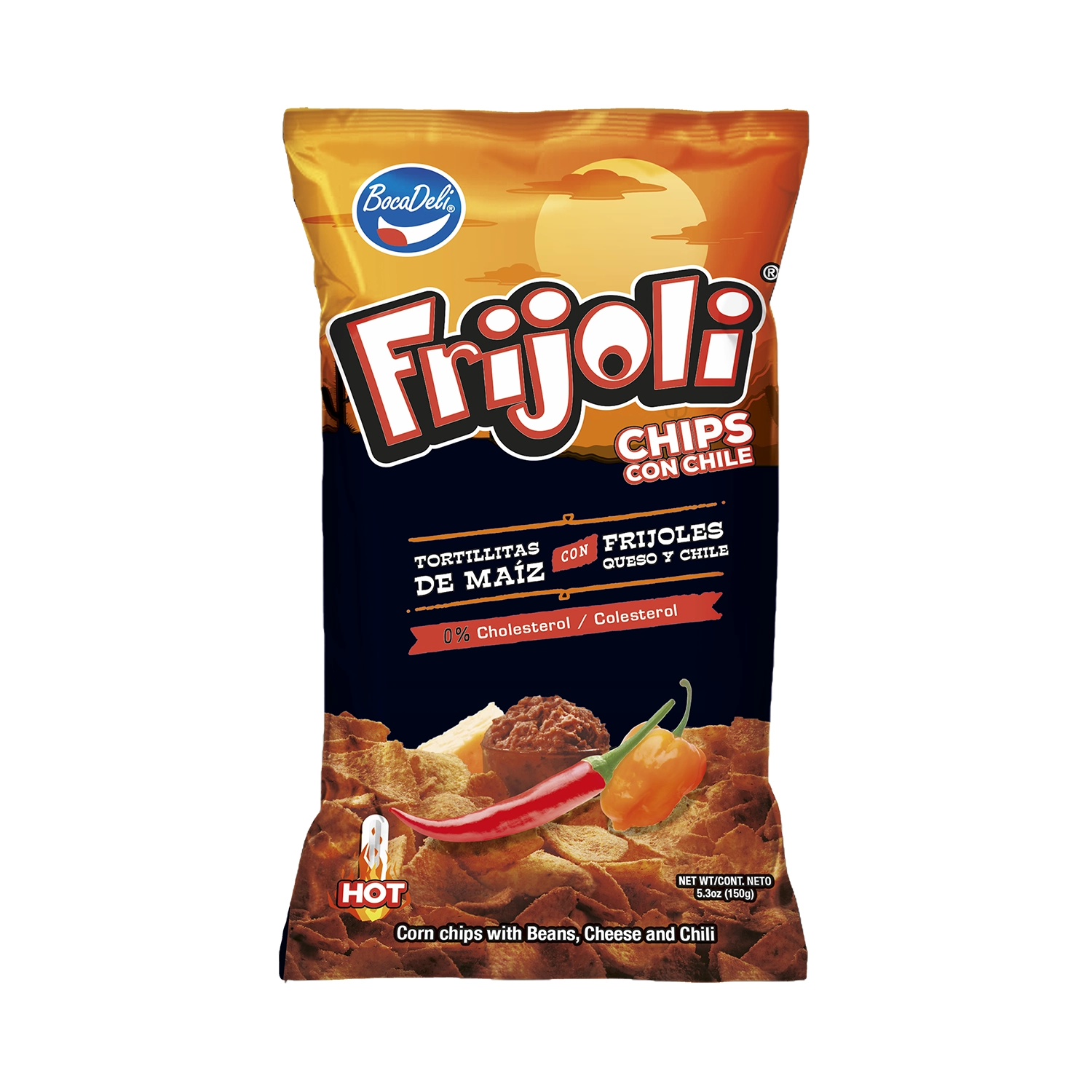BOCADELI Frijoli Chips Chile