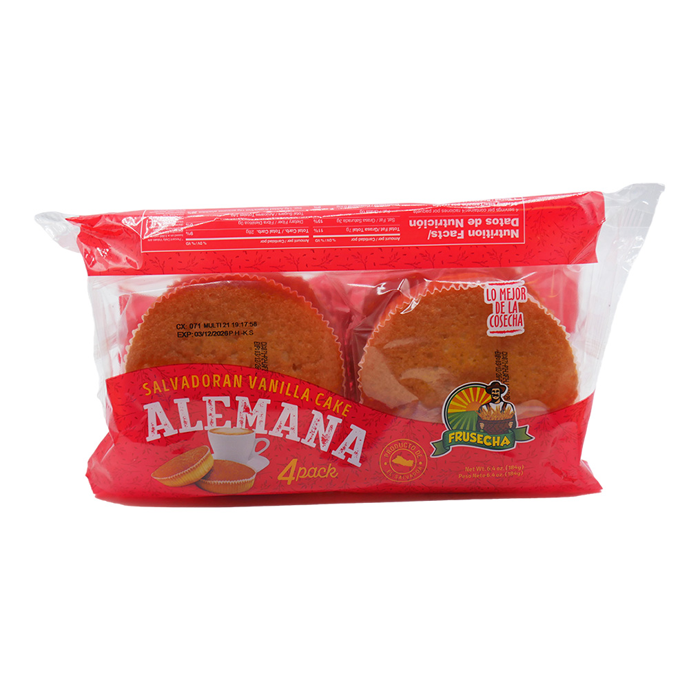 Alemana, Salvadoran vainilla cake