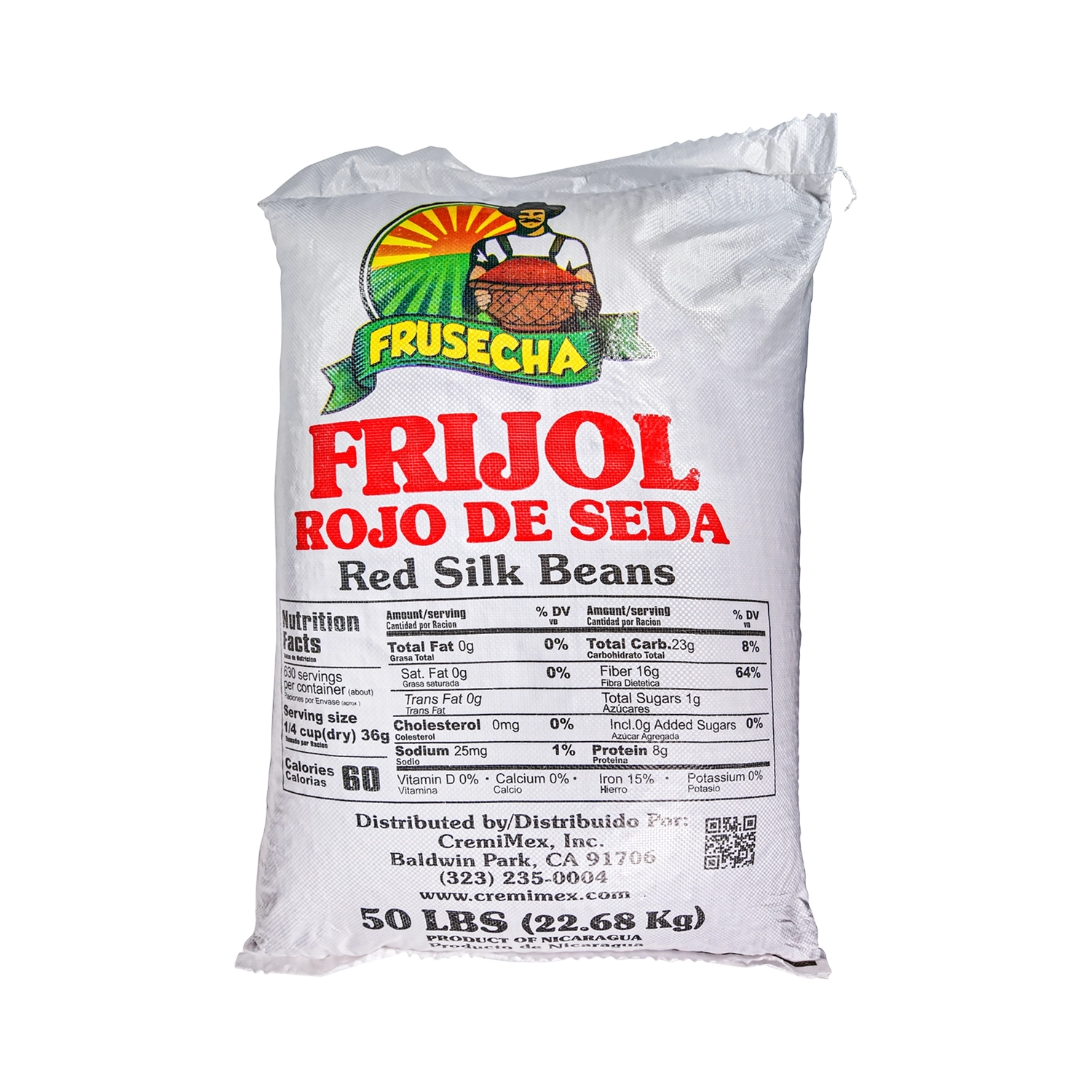 Frijo Rojo de Seda