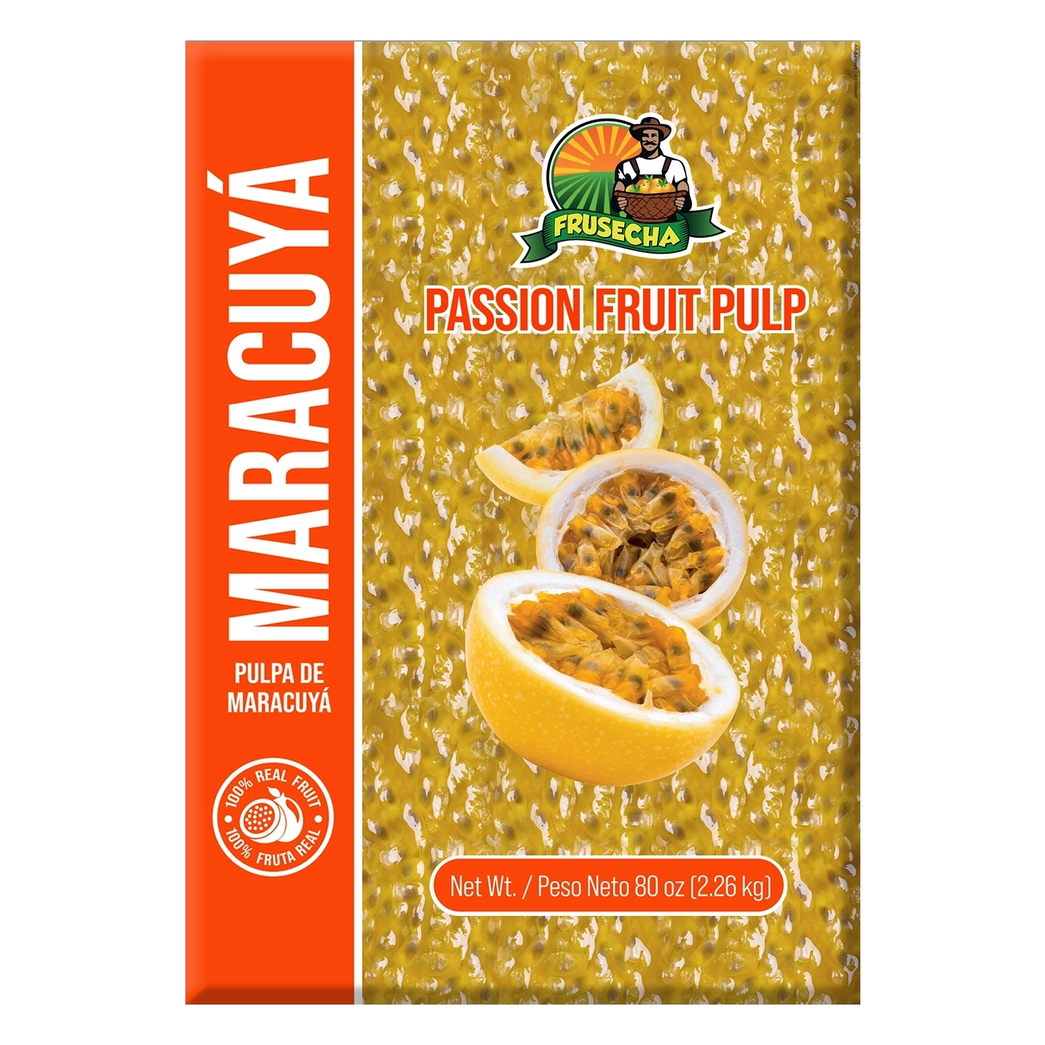 FRUSECHA Pulpa Maracuyá Con Semilla