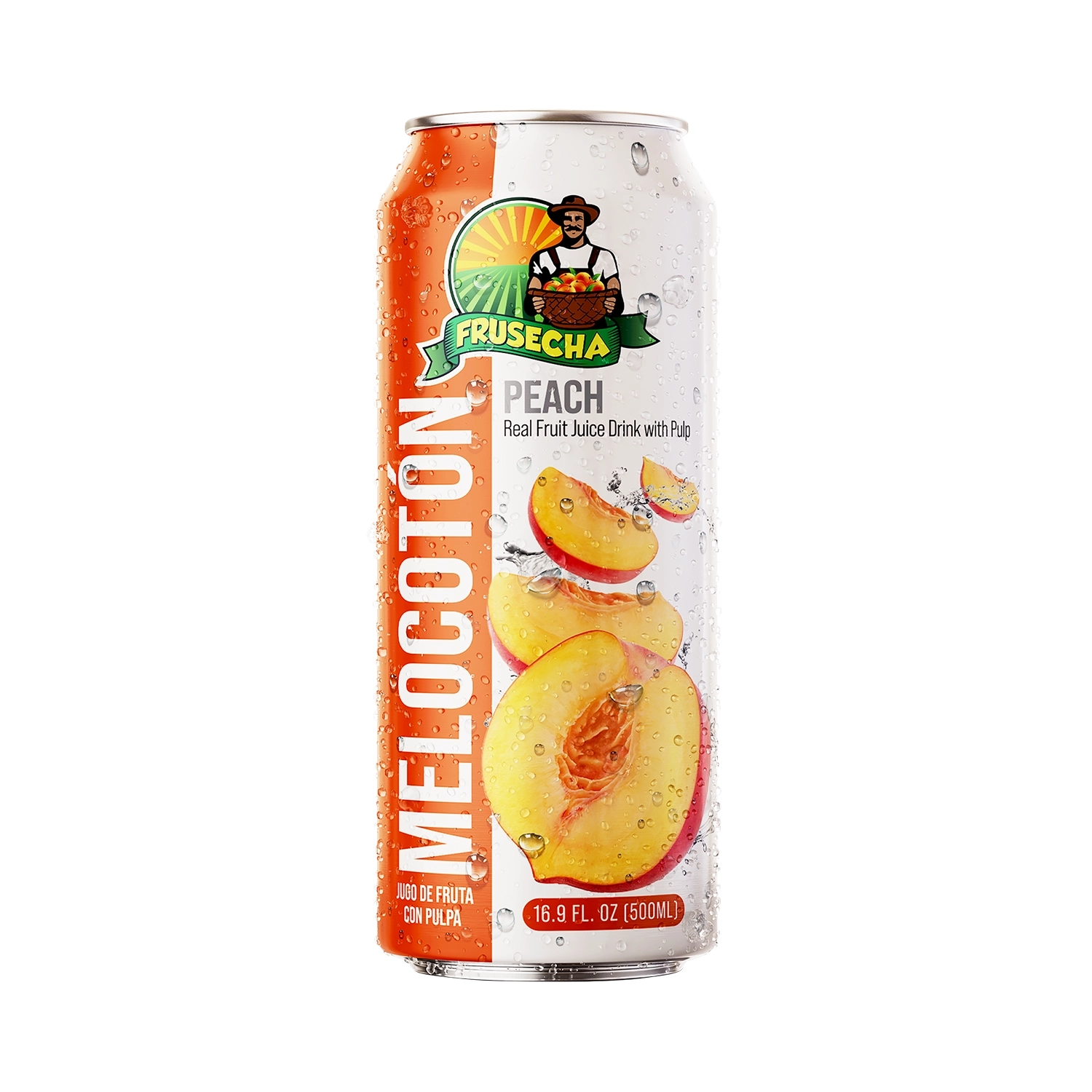 FRUSECHA Jugo De Melocoton con Pulpa
