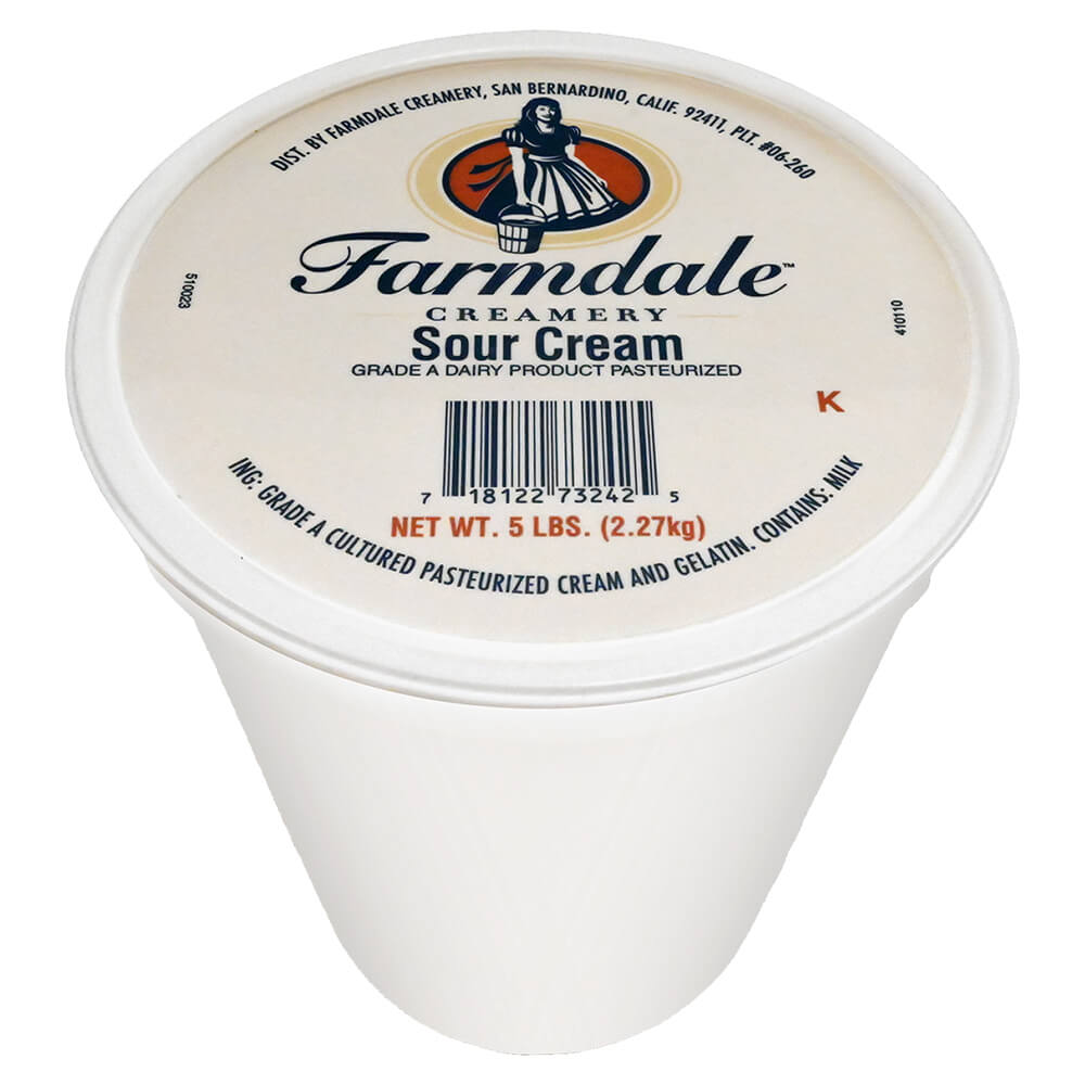 Farmdale Sour Cream 6/ 5 lb
