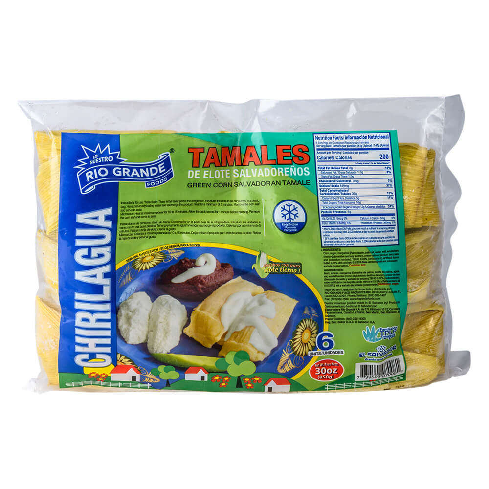 RG Tamal Chirilagua 20/6/30oz