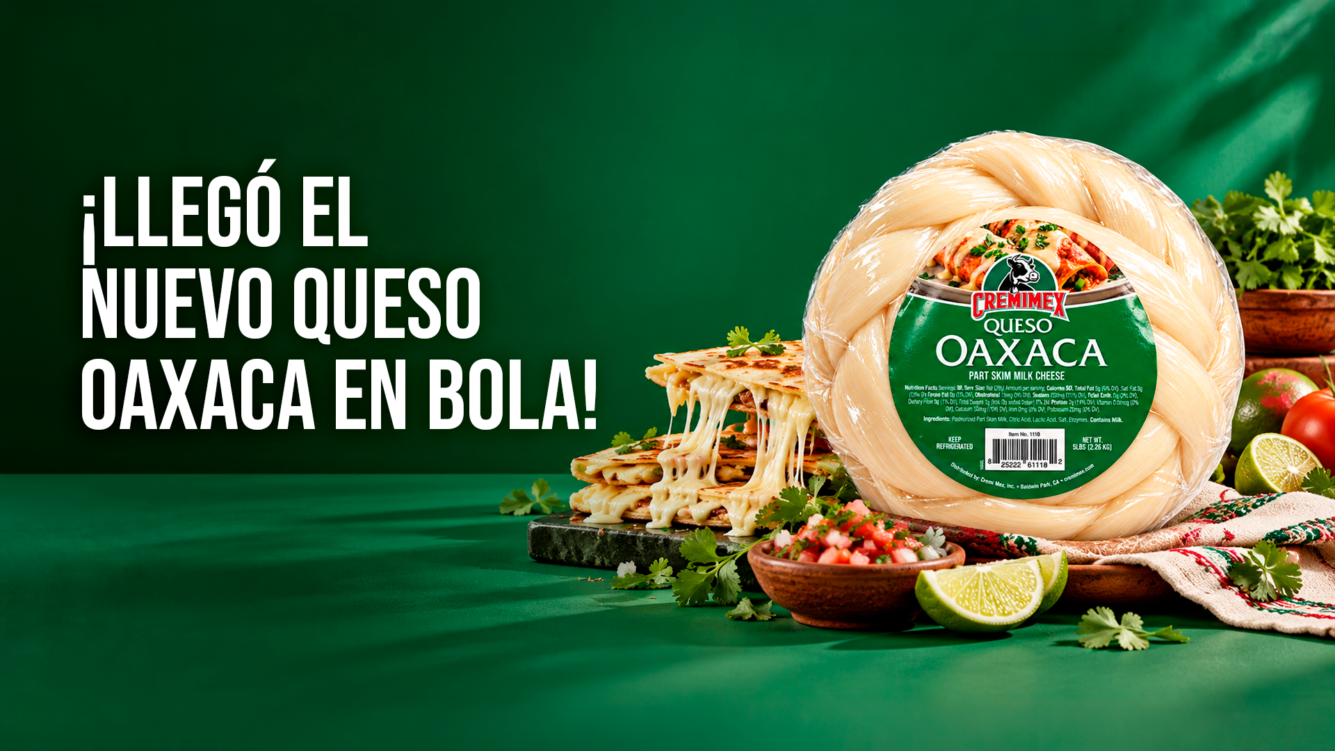 Queso Oaxaca bola