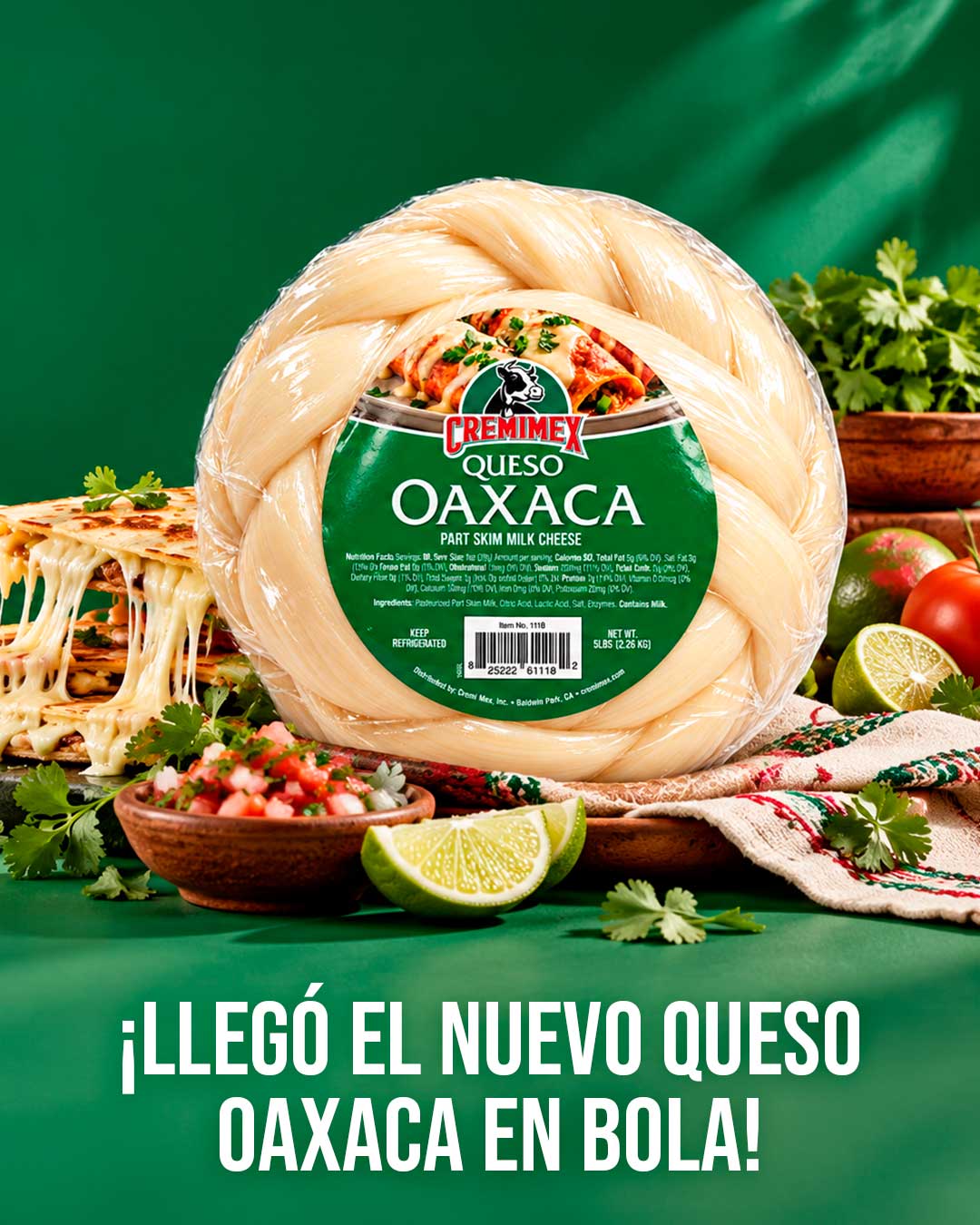 Queso Oaxaca bola